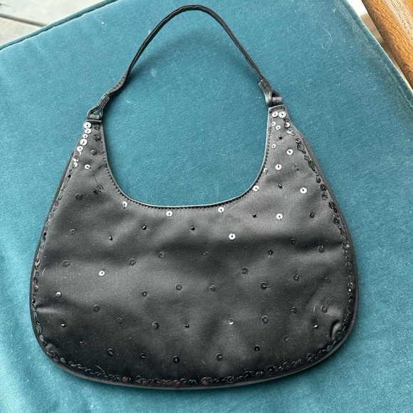 Small Satin Ann Taylor Evening Bag - Picture 2 of 4